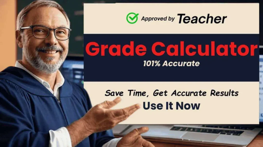 How to calculate grade percentage using grade calculator